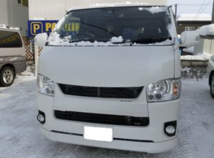 ボクシースタイル　ユーロボンネット取付